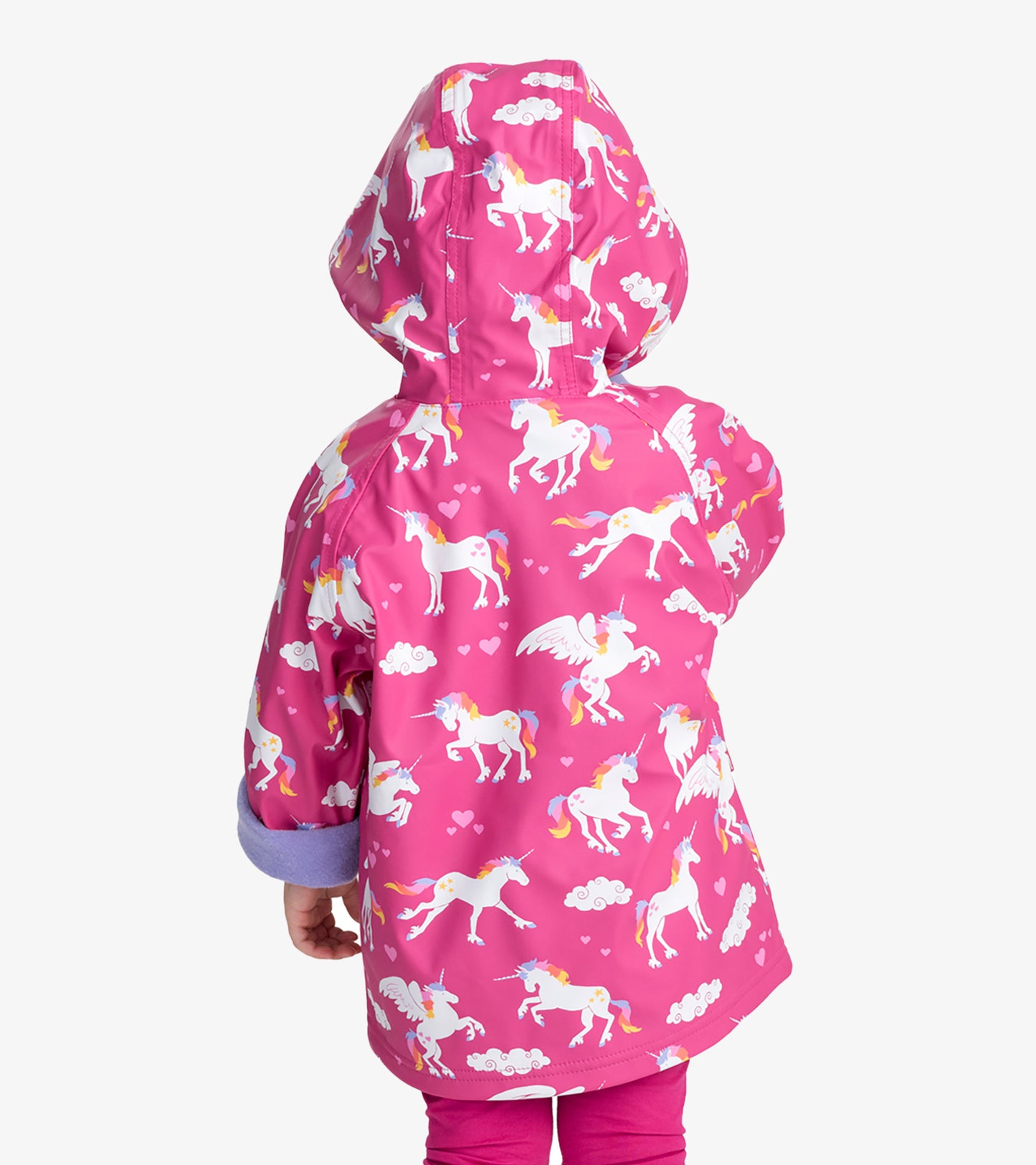 Rainbow Unicorns Raincoat