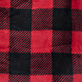 View Buffalo Plaid Adult Fleece Robe - Red and black buffalo plaid pattern
