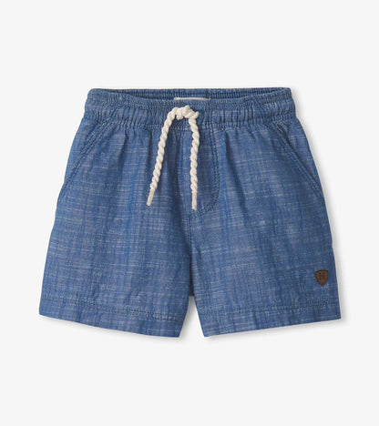 Baby & Toddler Boys Indigo Pull On Shorts