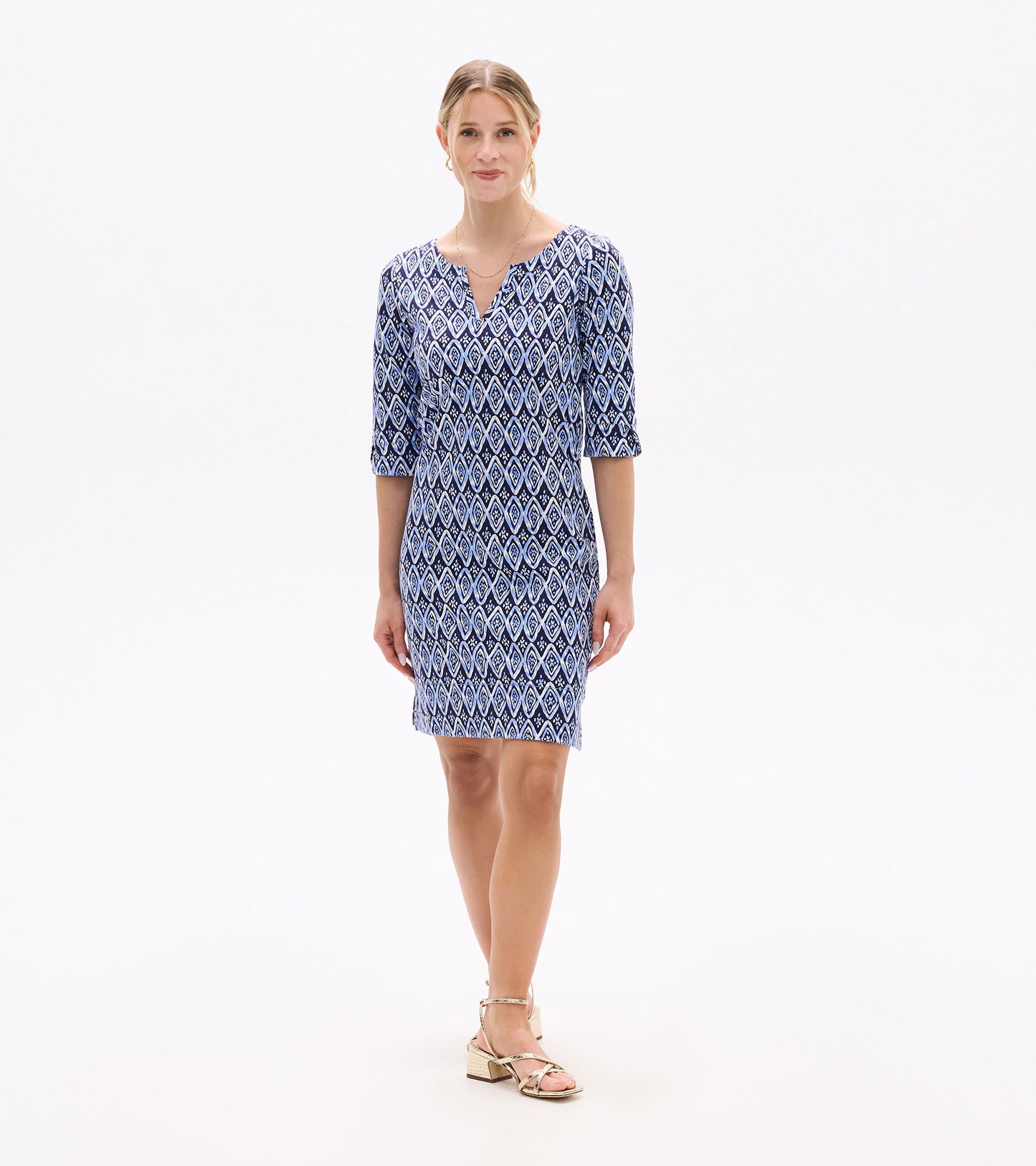 Lucy Dress - Painted Diamonds
