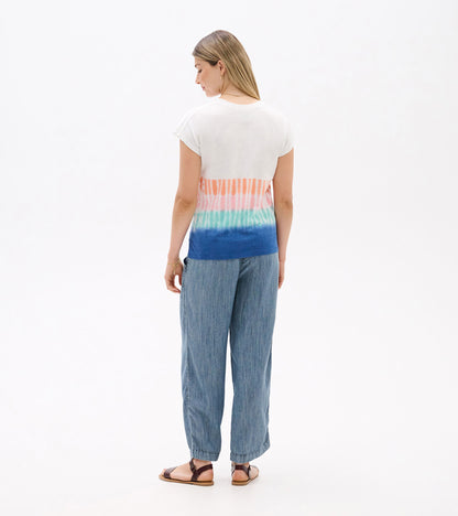 Slouchy Pocket Tee - Vintage Beach
