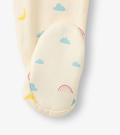 Baby Girls Lucky Charms Footed Sleeper