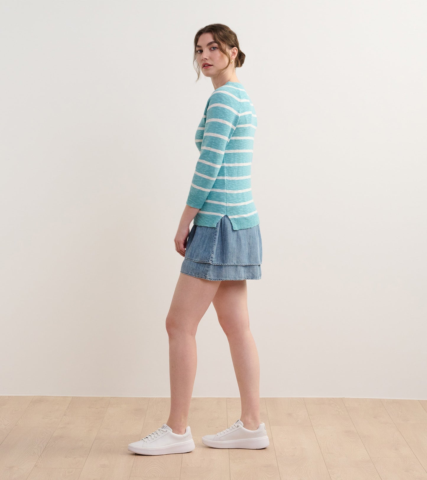 Mariner Sweater - Aruba Blue Stripes