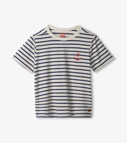 Boys Indigo Bamboo Tee