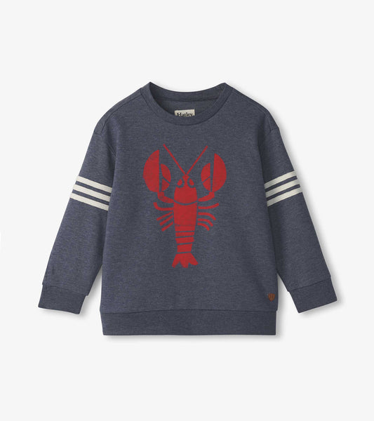 Boys Lobster Pullover Sweatshirt