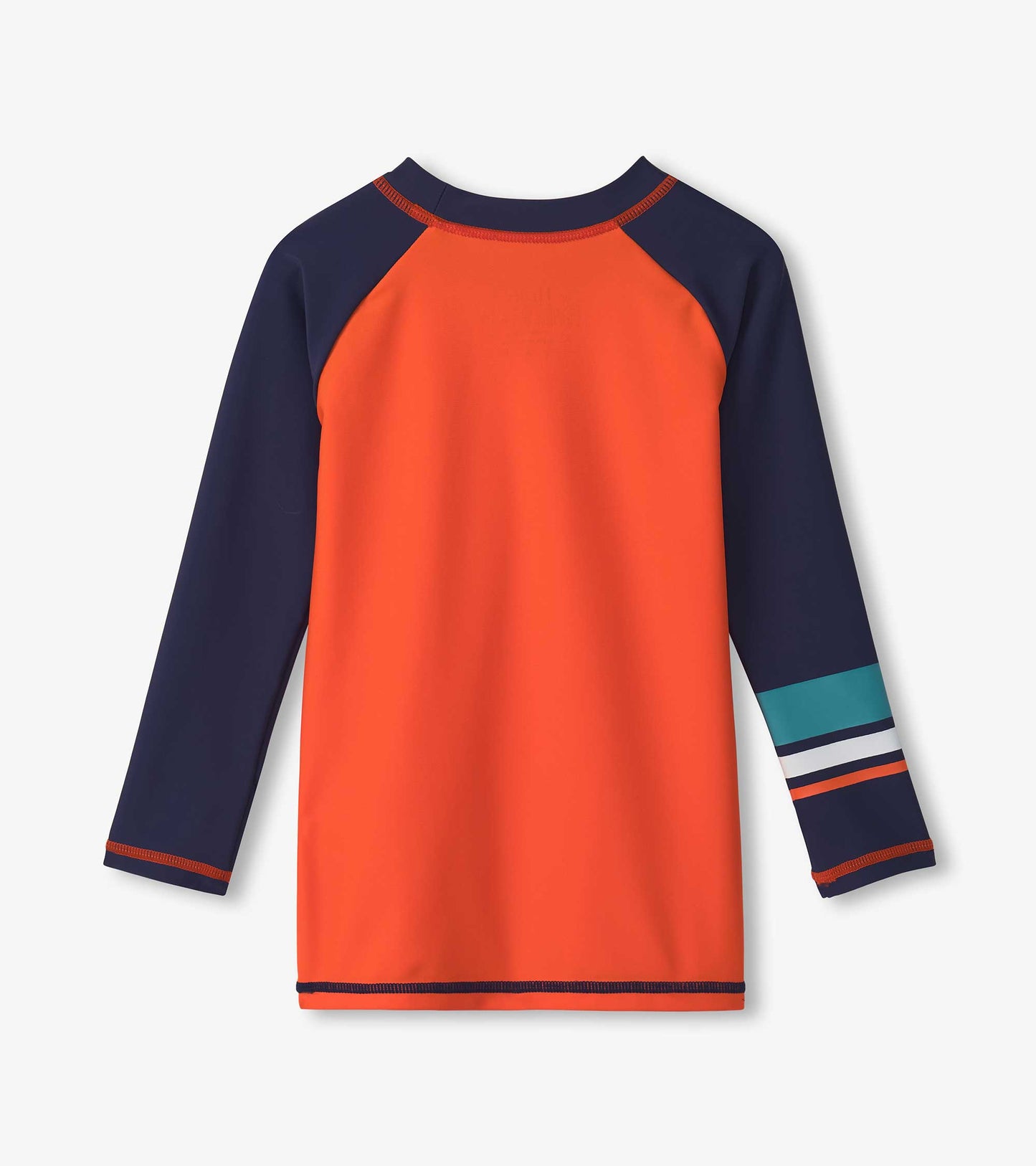 Boys Orange Long Sleeve Rashguard