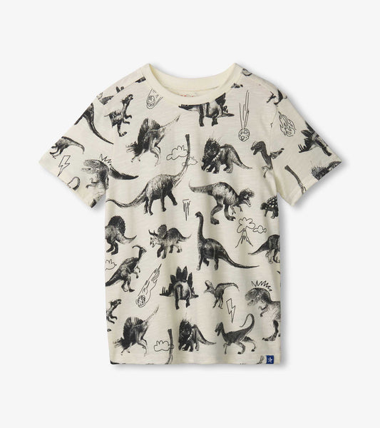 Boys Dino Extinction Graphic Tee