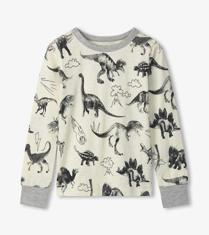 Boys Dino Extinction Pajama Set