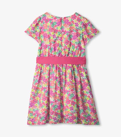 Girls Fresh Flowers Garden Dress