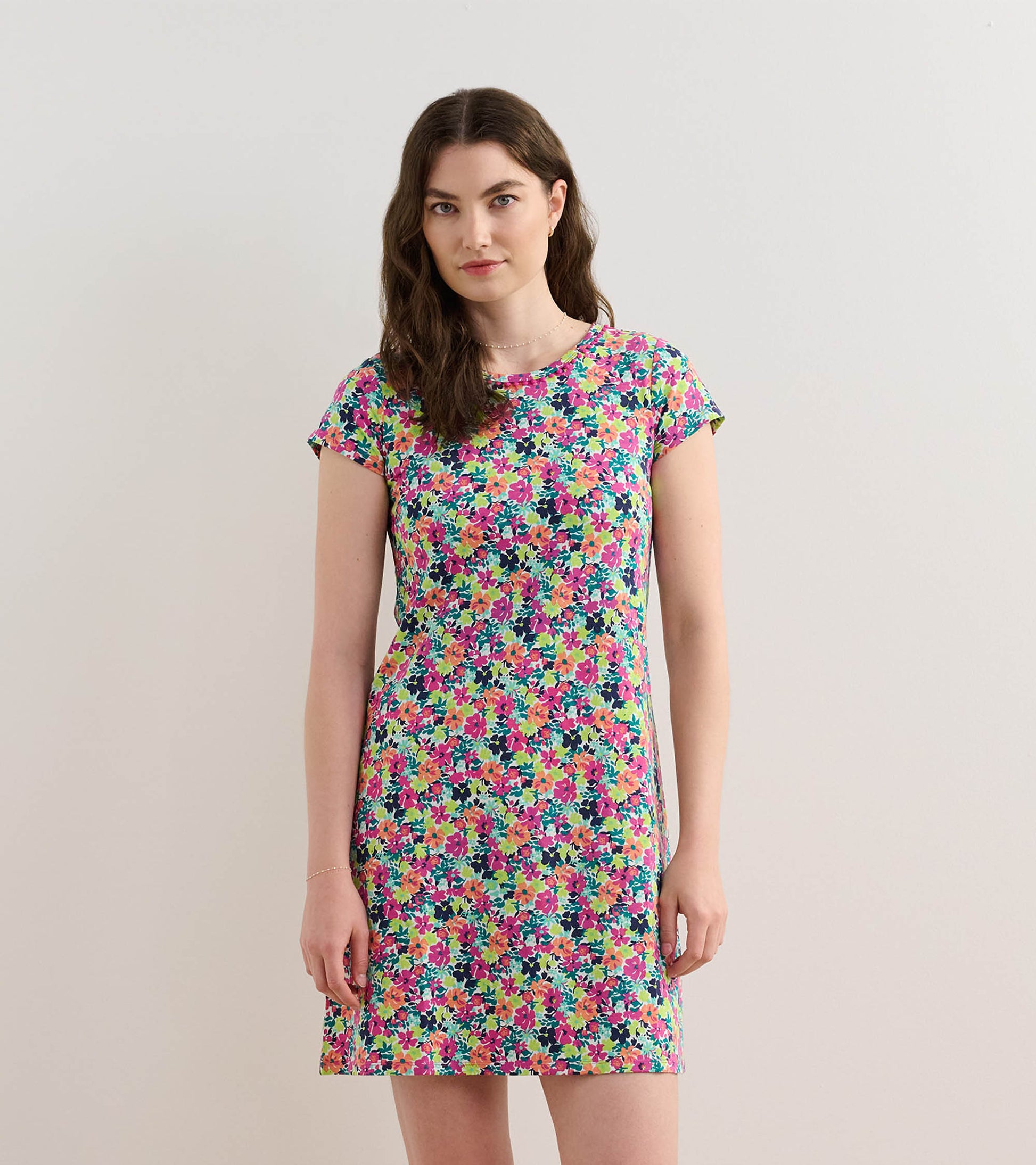 Cici A-Line Dress - Fresh Flowers Cici A-Line Dress - Fresh Flowers