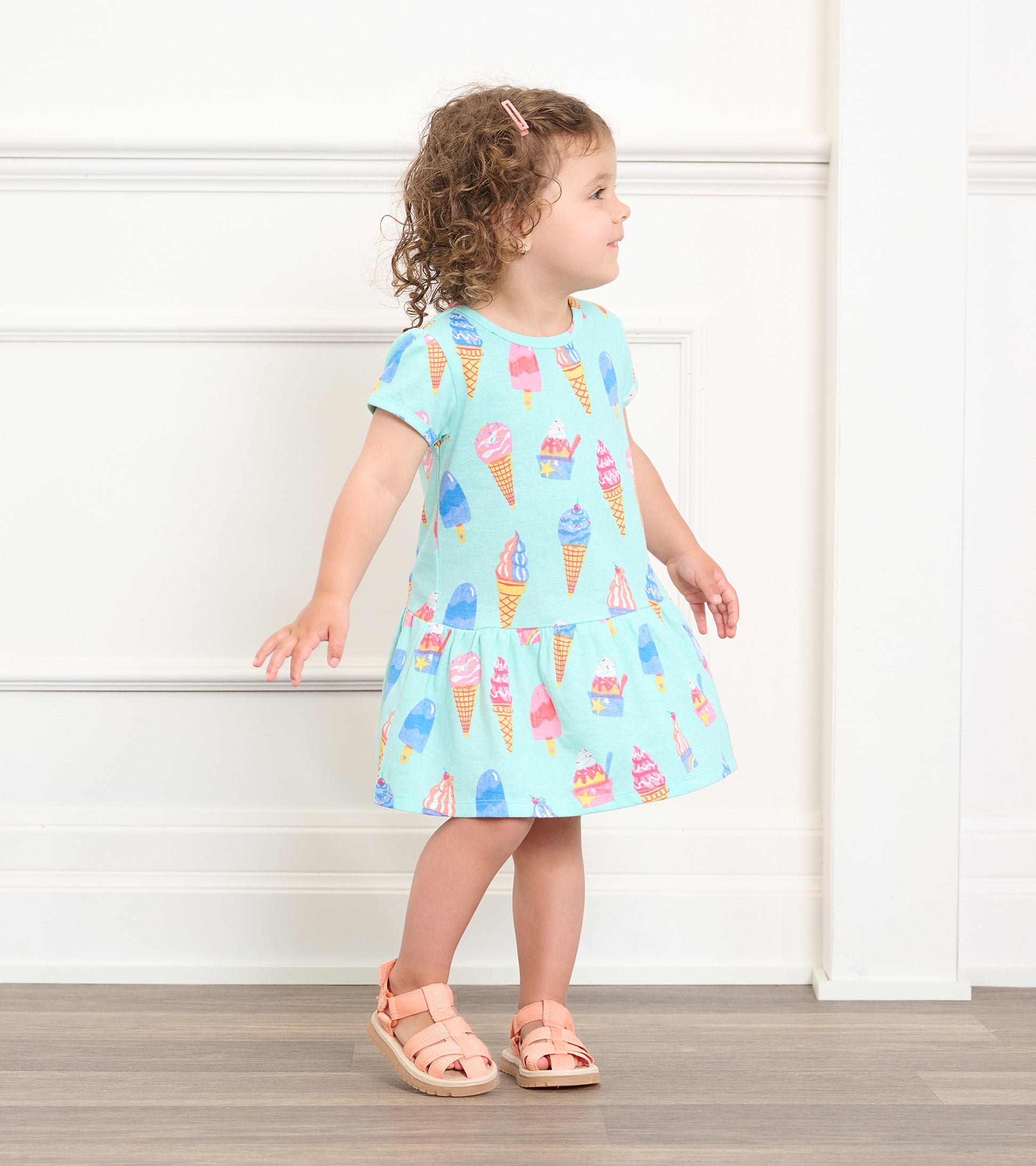 ice cream toddler dress French Knot Ice Cream Dress 4t