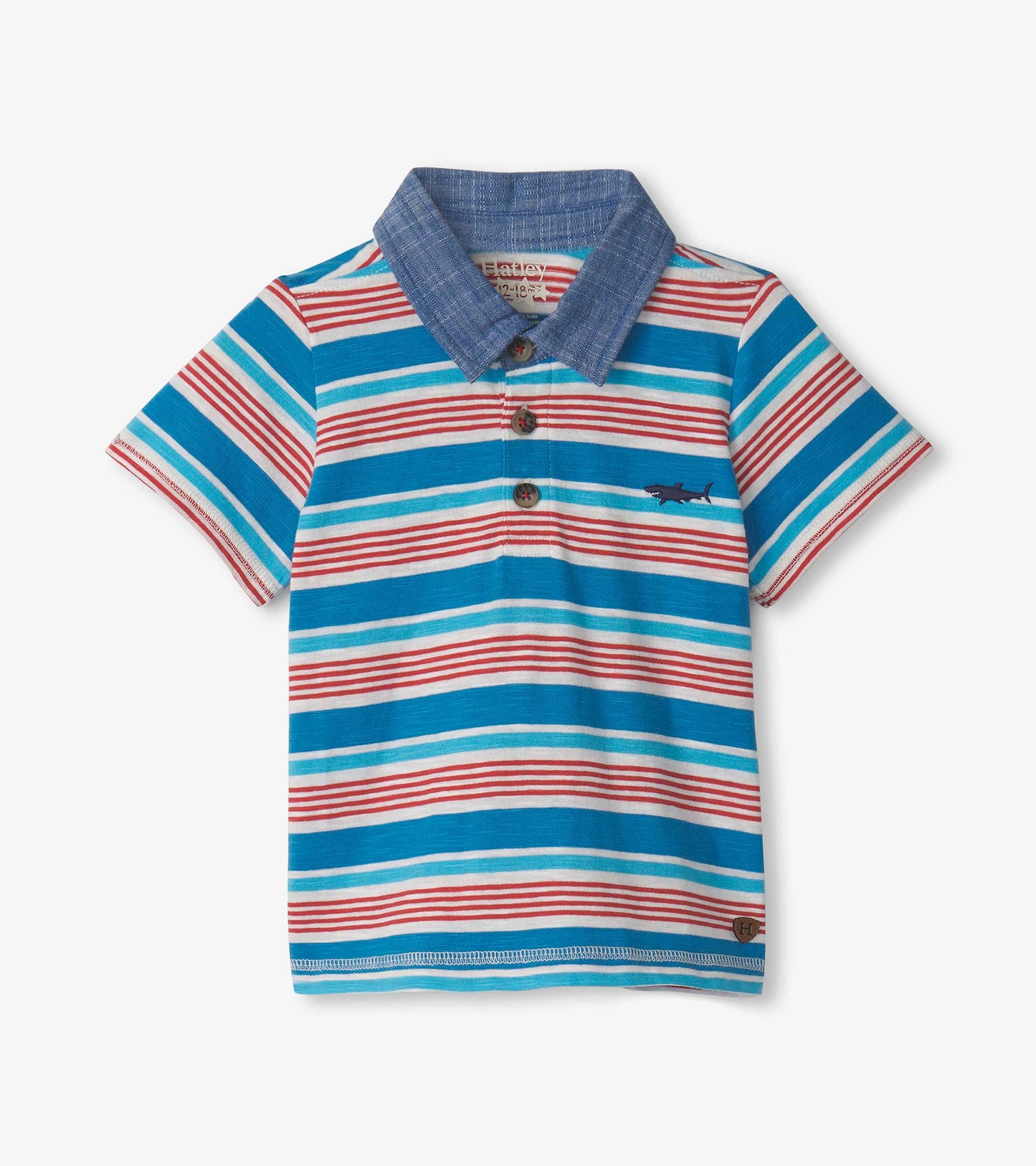 Baby & Toddler Boys Mediterranean Stripes Polo Tee