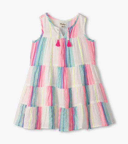 neon dress teens Kids Multi Neon Stripe Dress