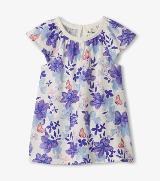Baby & Toddler Girls Painted Magnolias Easy Raglan Dress