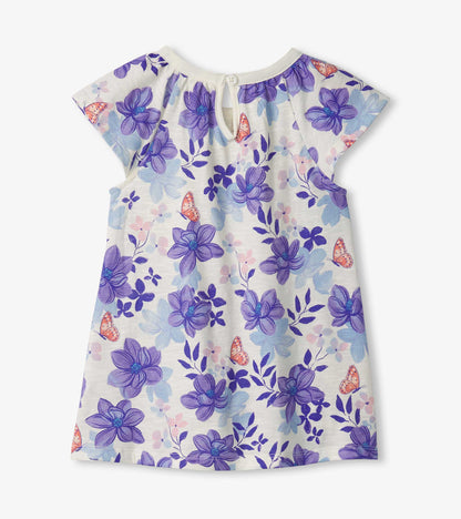 Baby & Toddler Girls Painted Magnolias Easy Raglan Dress
