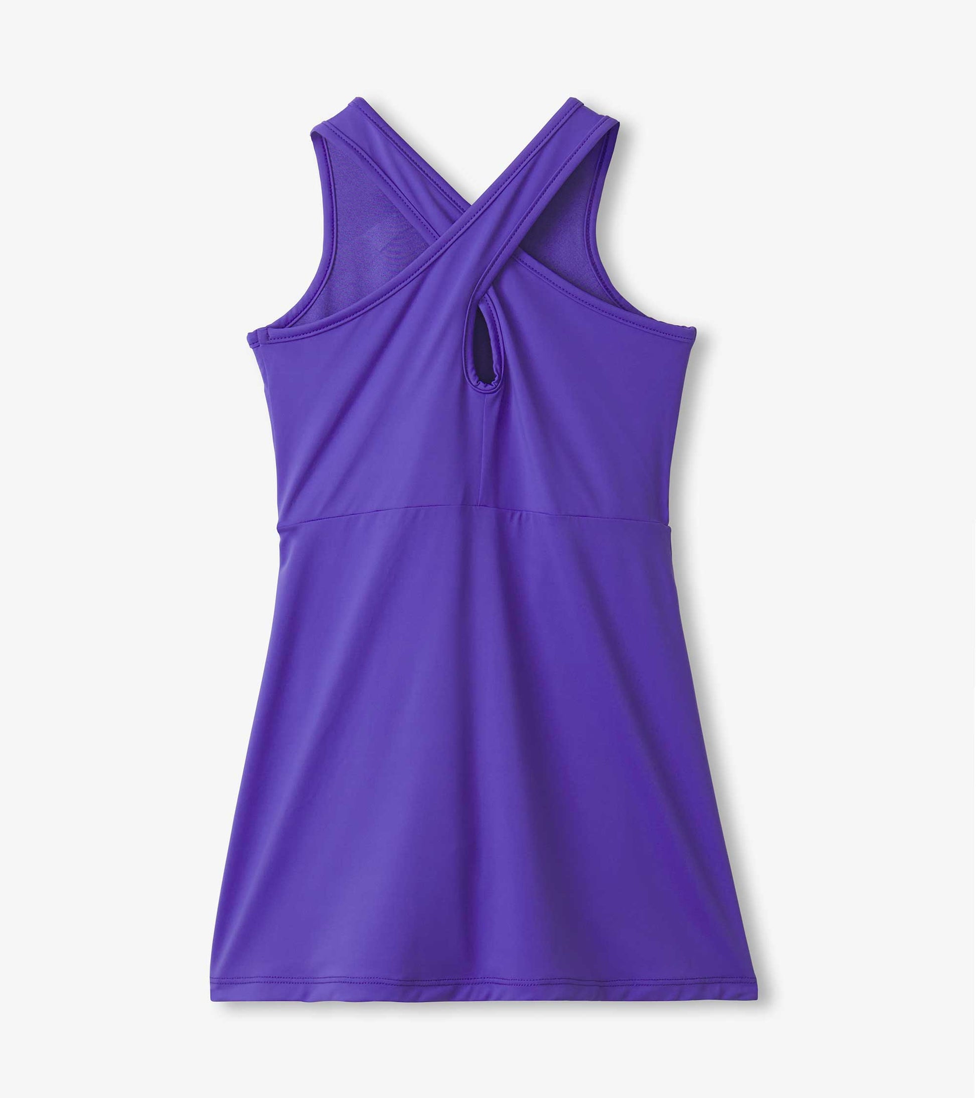 Girls Purple Active A-Line Dress Girls Purple Active A-Line Dress