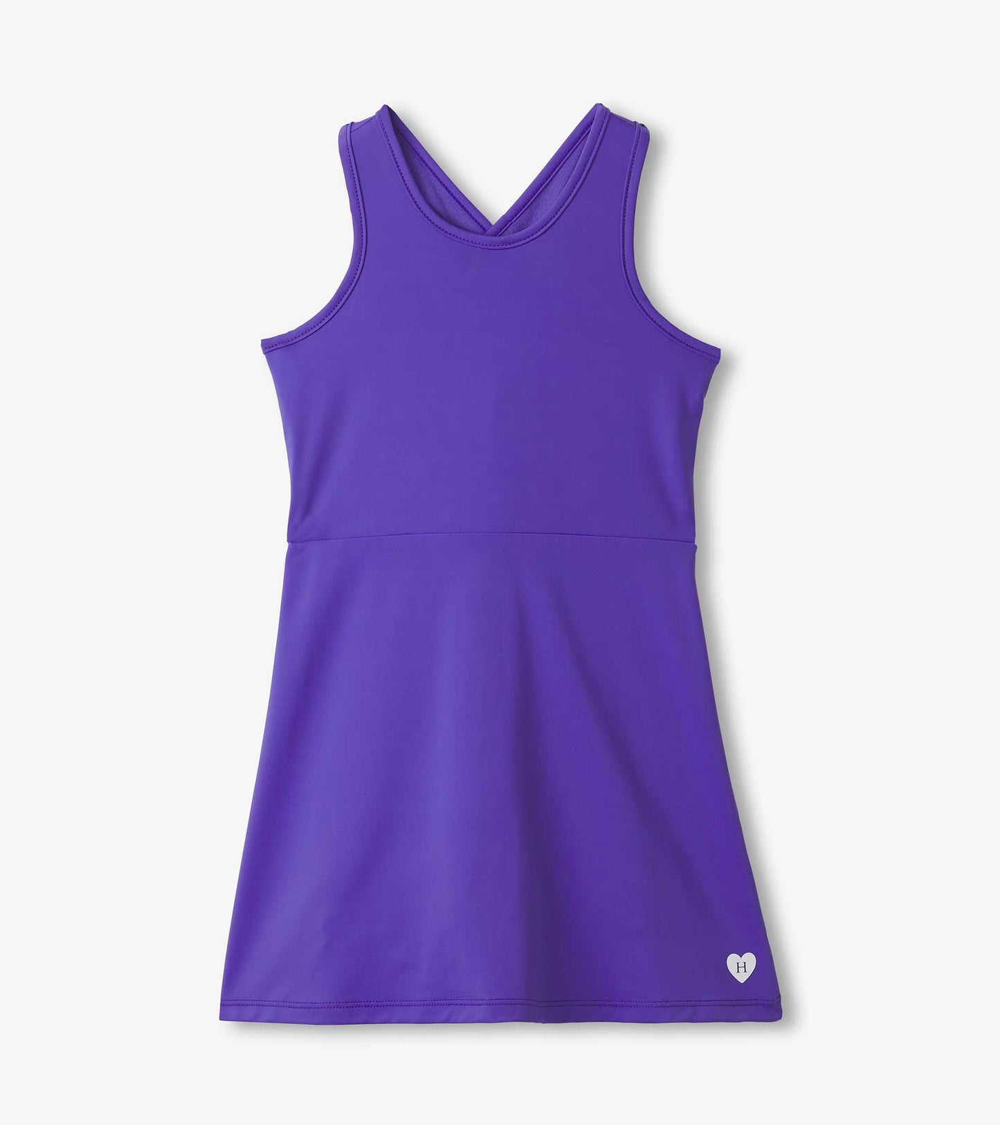 Girls Purple Active A-Line Dress Girls Purple Active A-Line Dress