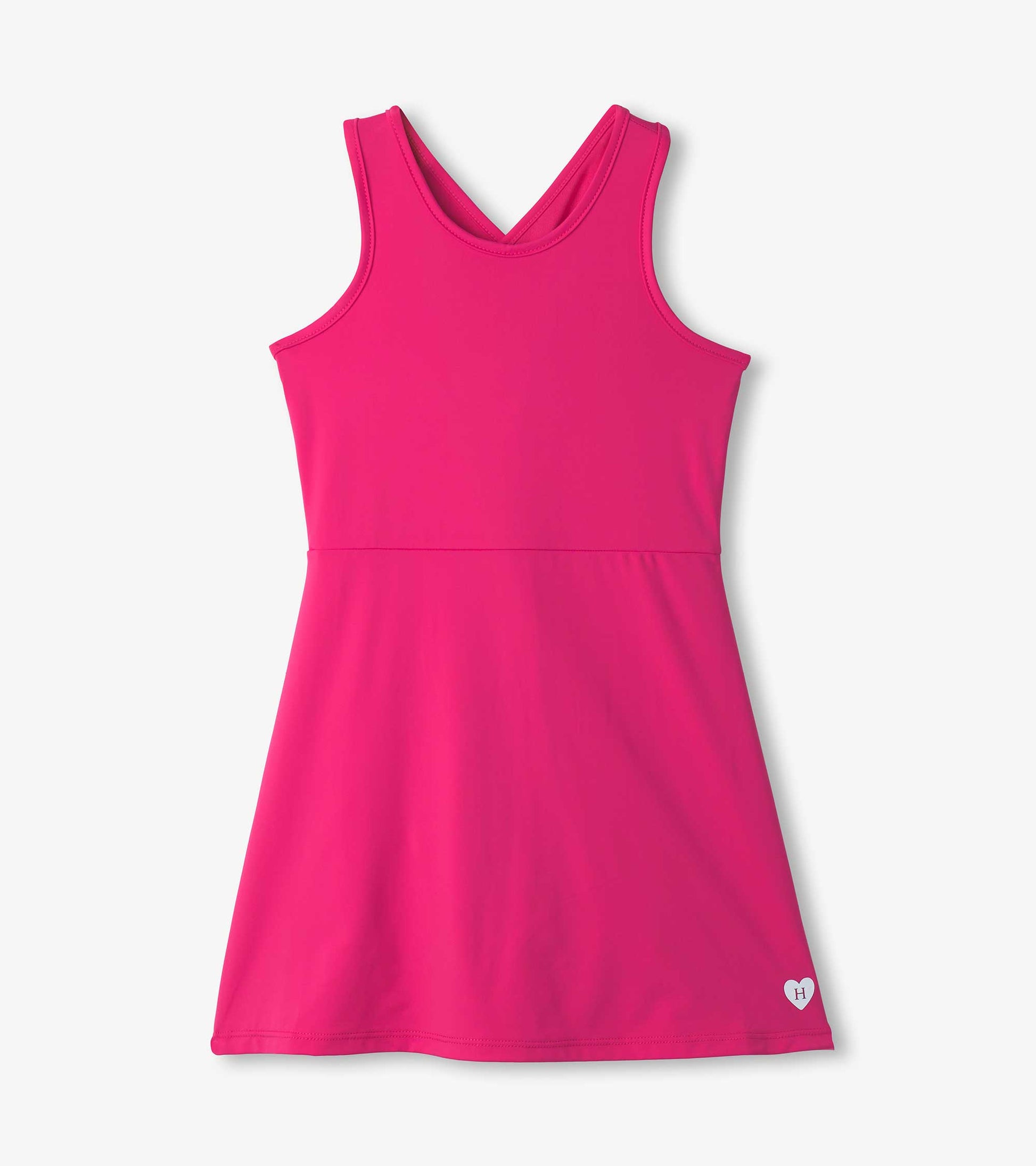 Girls Pink Active A-Line Dress Girls Pink Active A-Line Dress