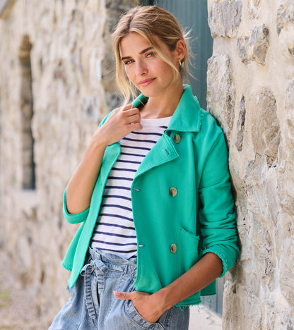Preppy Blazer - Sea Green