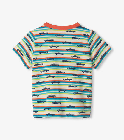 Baby & Toddler Boys Pick Up Truck Bamboo Henley