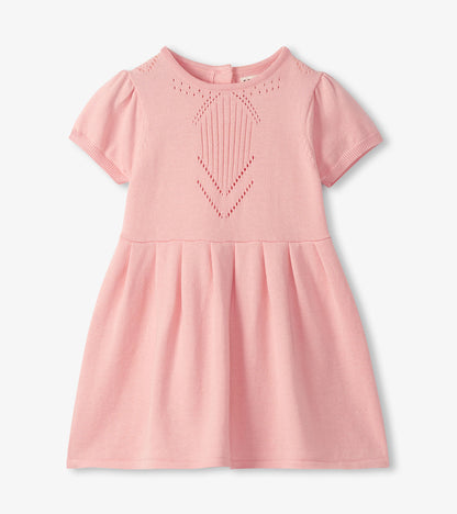 Baby & Toddler Girls Blossom Knit Pointelle Dress