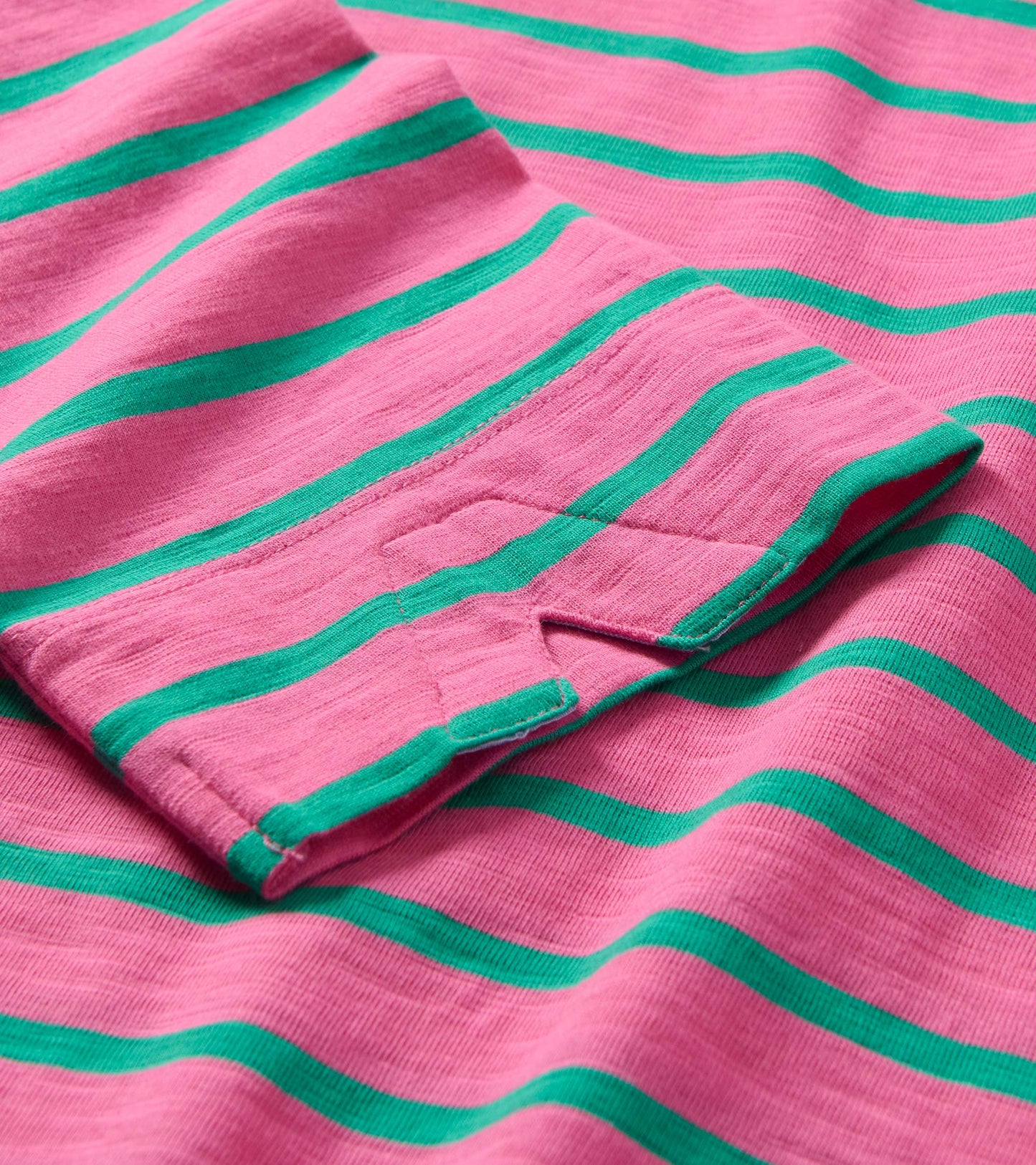 Button Breton - Watermelon Stripes