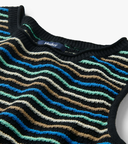 Kate Sleeveless Tank - Desert Stripes