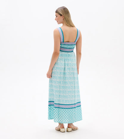 Olivia Sundress - Lattice Flower