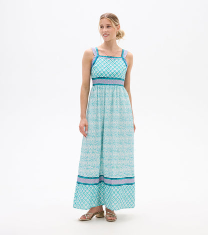 Olivia Sundress - Lattice Flower