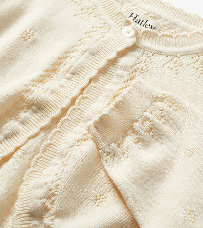 Baby & Toddler Girls Pointelle Knit Cardigan