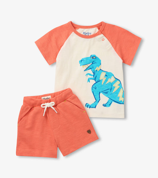 Baby & Toddler Boys Stegosaurus T-Shirt & Shorts Set