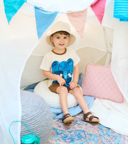 Baby & Toddler Boys Elephant T-Shirt & Shorts Set