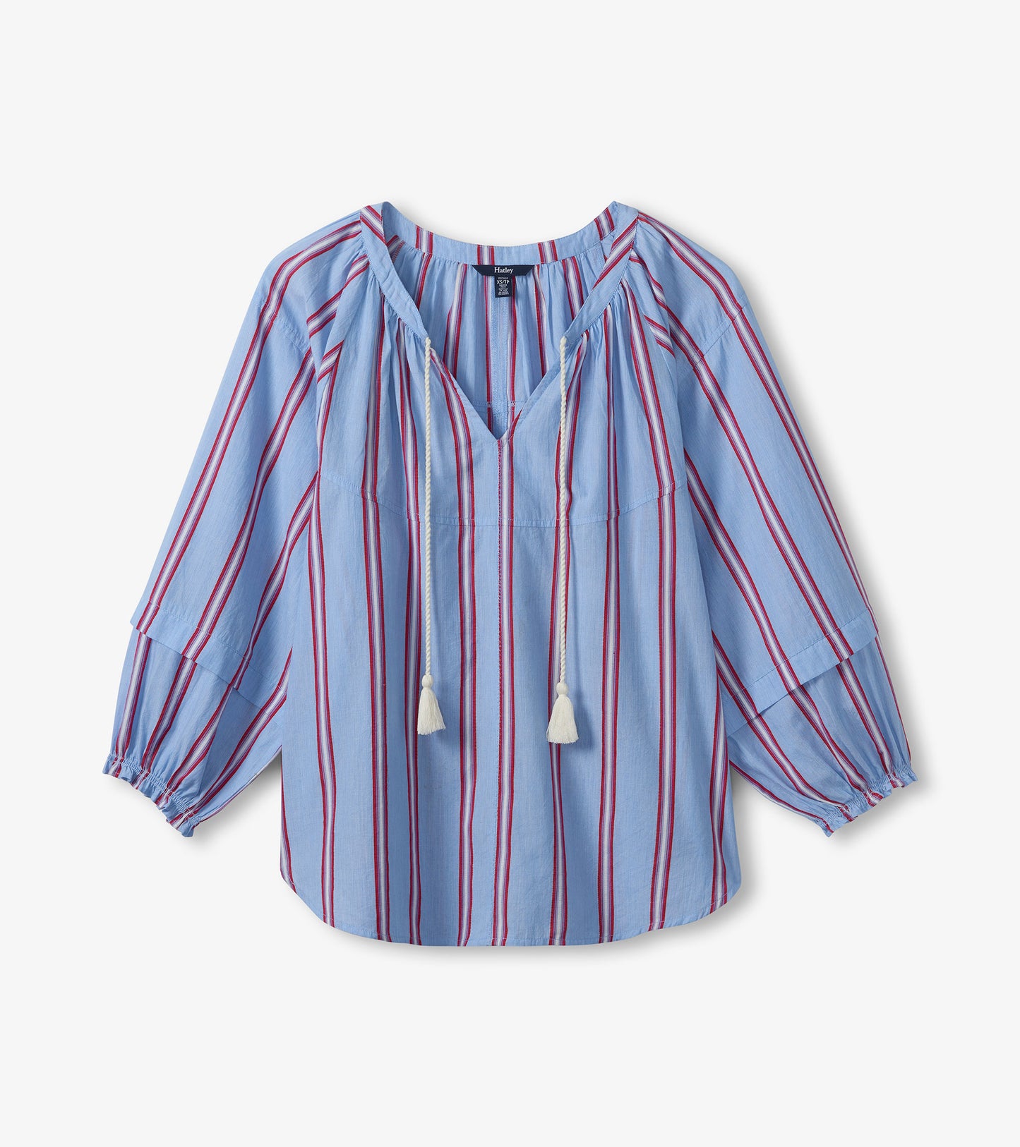 Naomi Blouse - Chambray Rainbow