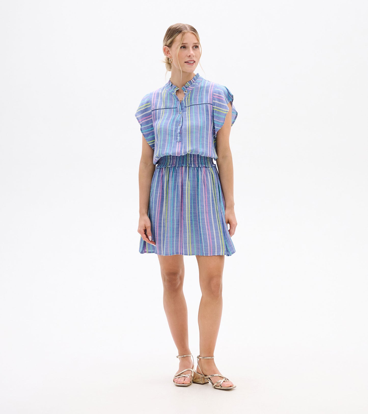 Ava Dress - Summer Stripes
