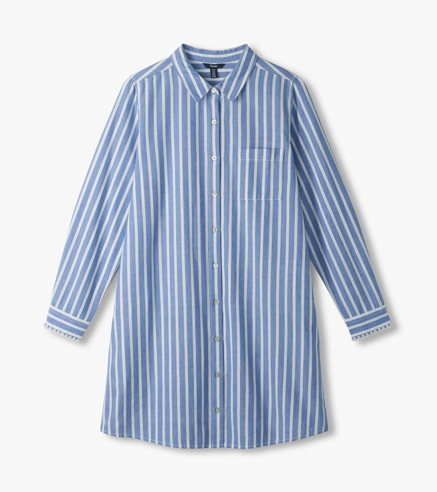 Julia Shirt Dress - Classic Stripes