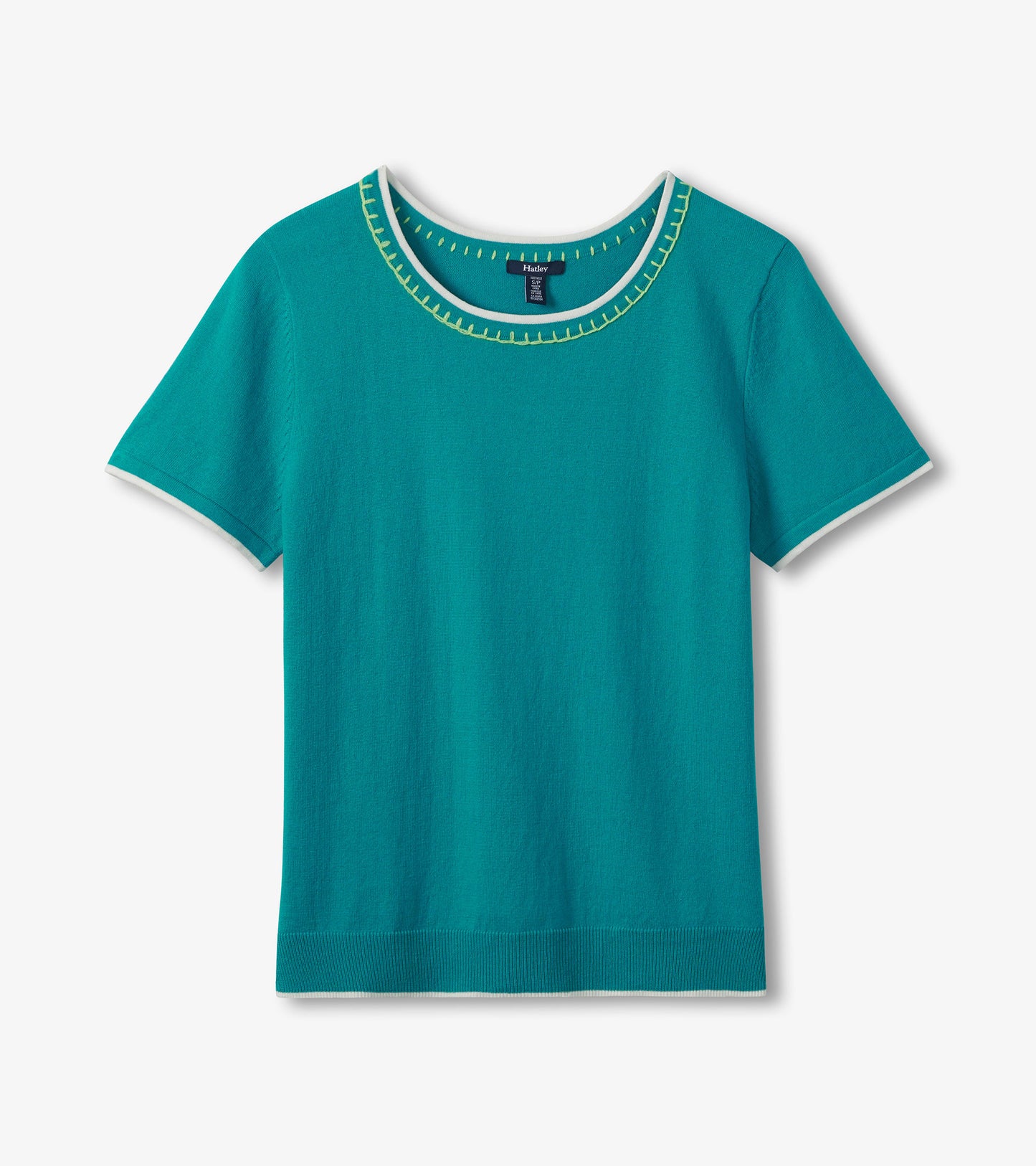 Simone Knit Tee - Ceramic