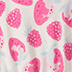 View Baby & Toddler Girls Delicious Berries Short Sleeve Dress - Pink fruit and slice pattern on a white background