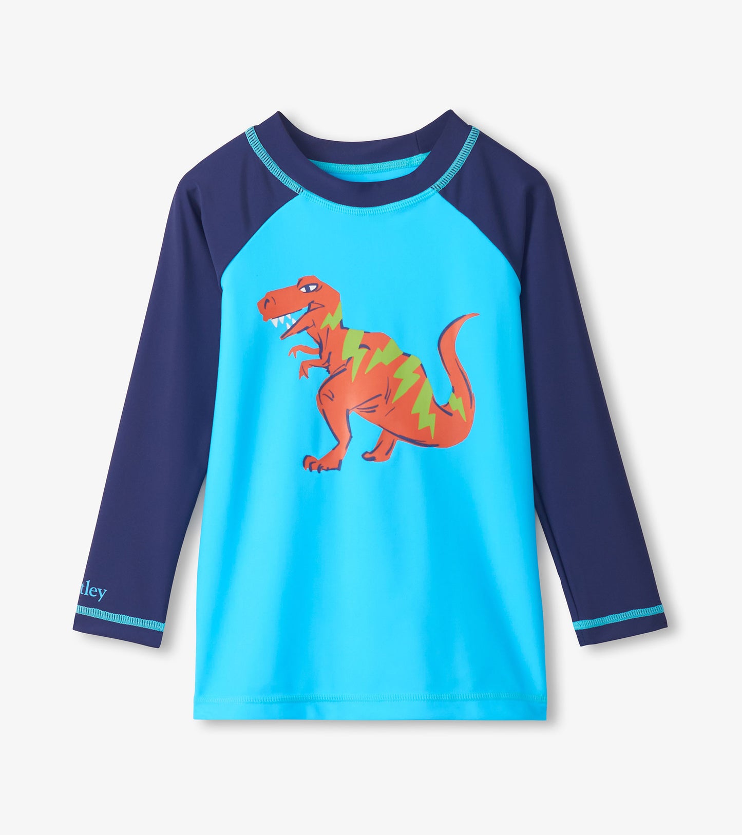 Boys Dino Graphic Long Sleeve Rashguard