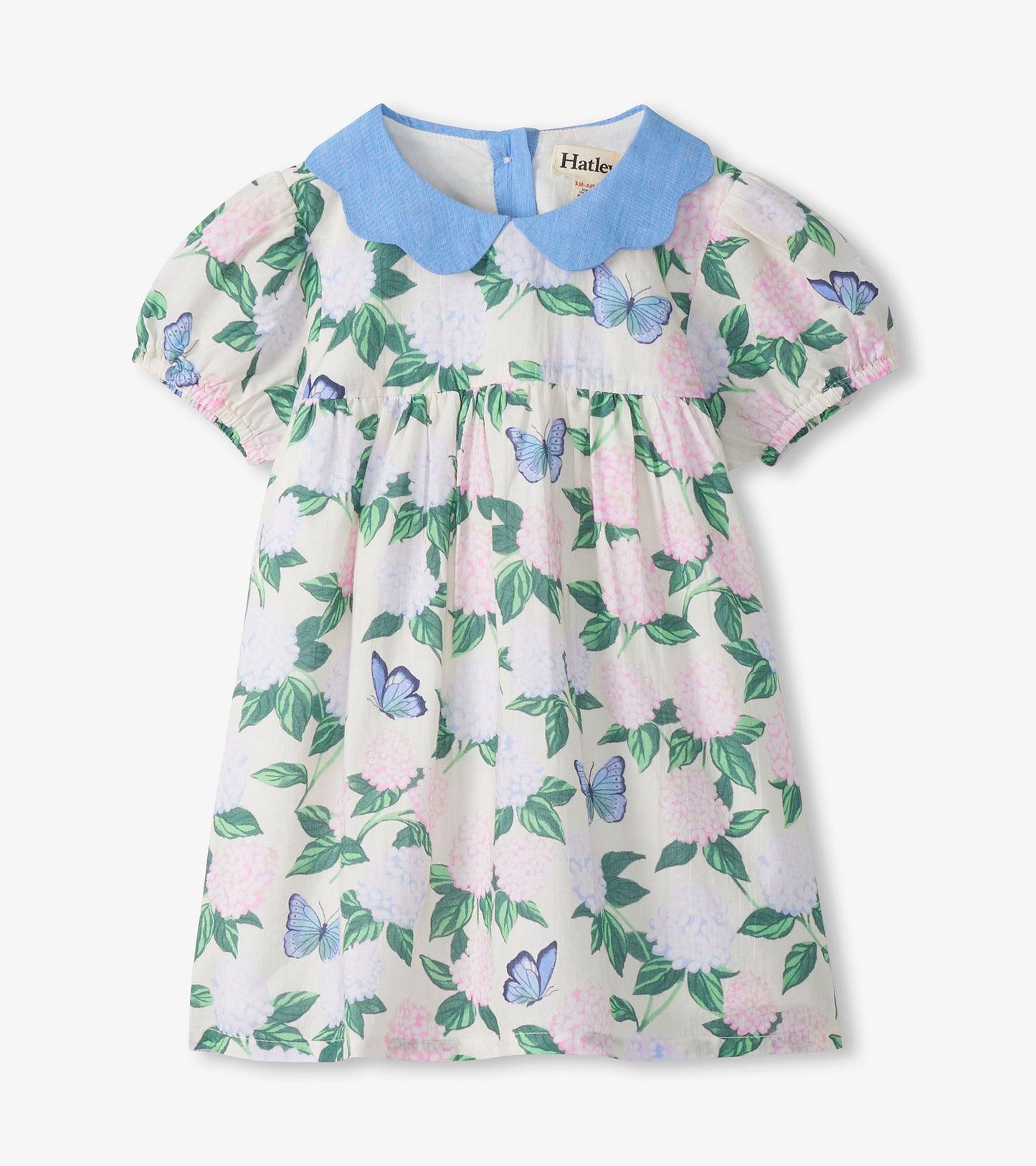 Baby & Toddler Girls Enchanted Garden Woven Collar Dress