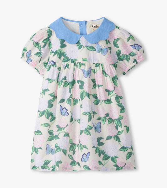 Baby & Toddler Girls Enchanted Garden Woven Collar Dress