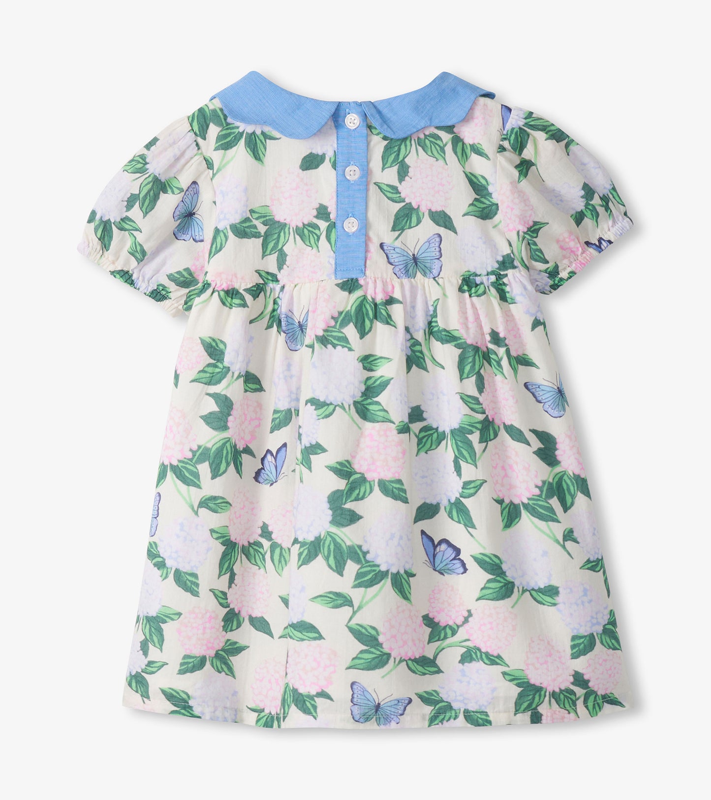 Baby & Toddler Girls Enchanted Garden Woven Collar Dress
