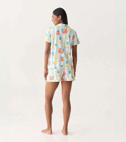 Women's Fresh Citrus Short Pajama Set
