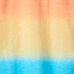 View Boys Gradient Sun Set Crew Neck T-Shirt - Abstract gradient with orange, cream, and blue vertical bands
