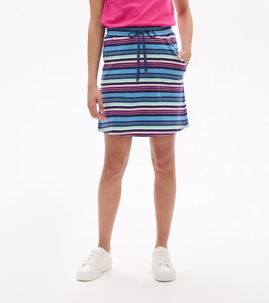 Christine Skirt - Sunset Stripes
