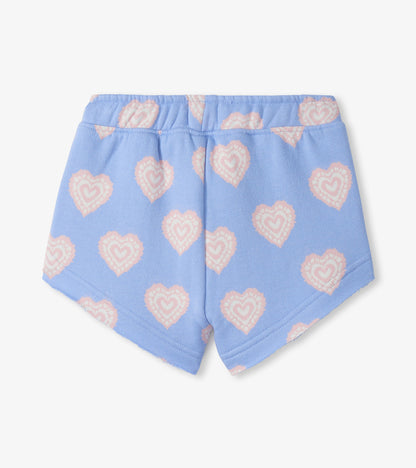 Girls Heart Burst Pull-On Shorts