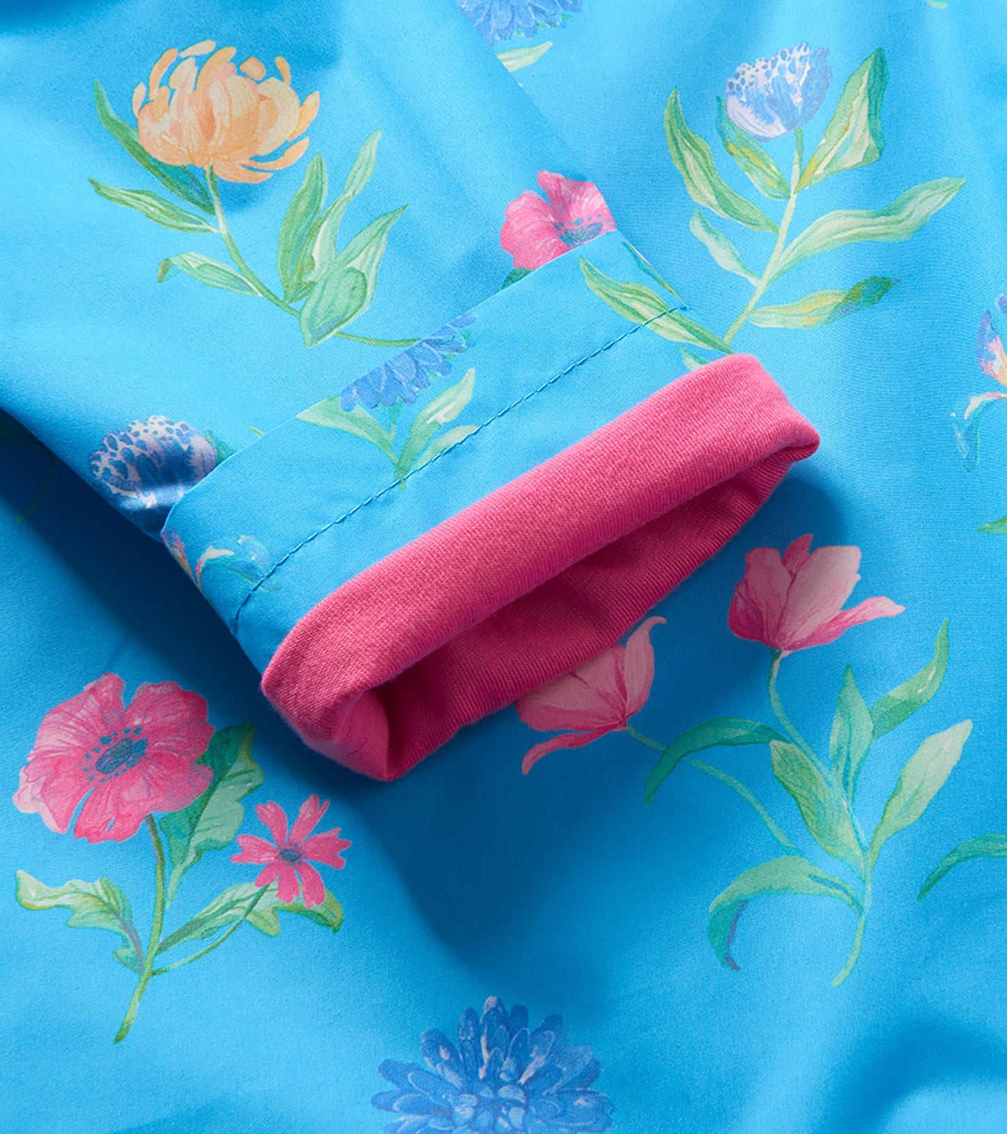 Girls Hyper Real Floral A-Line Swing Jacket