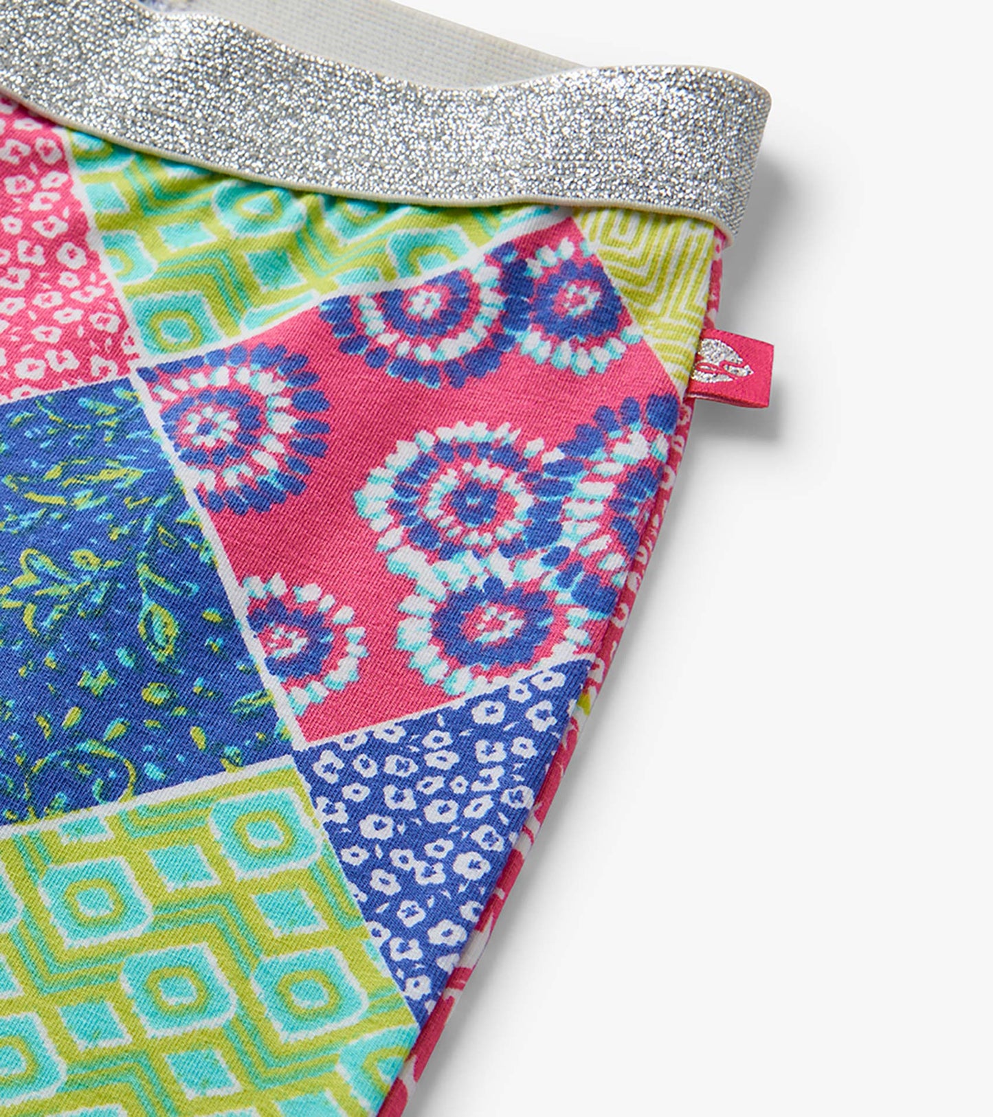 Girls Mix-Up Patch Work Stretch Bell Bottoms