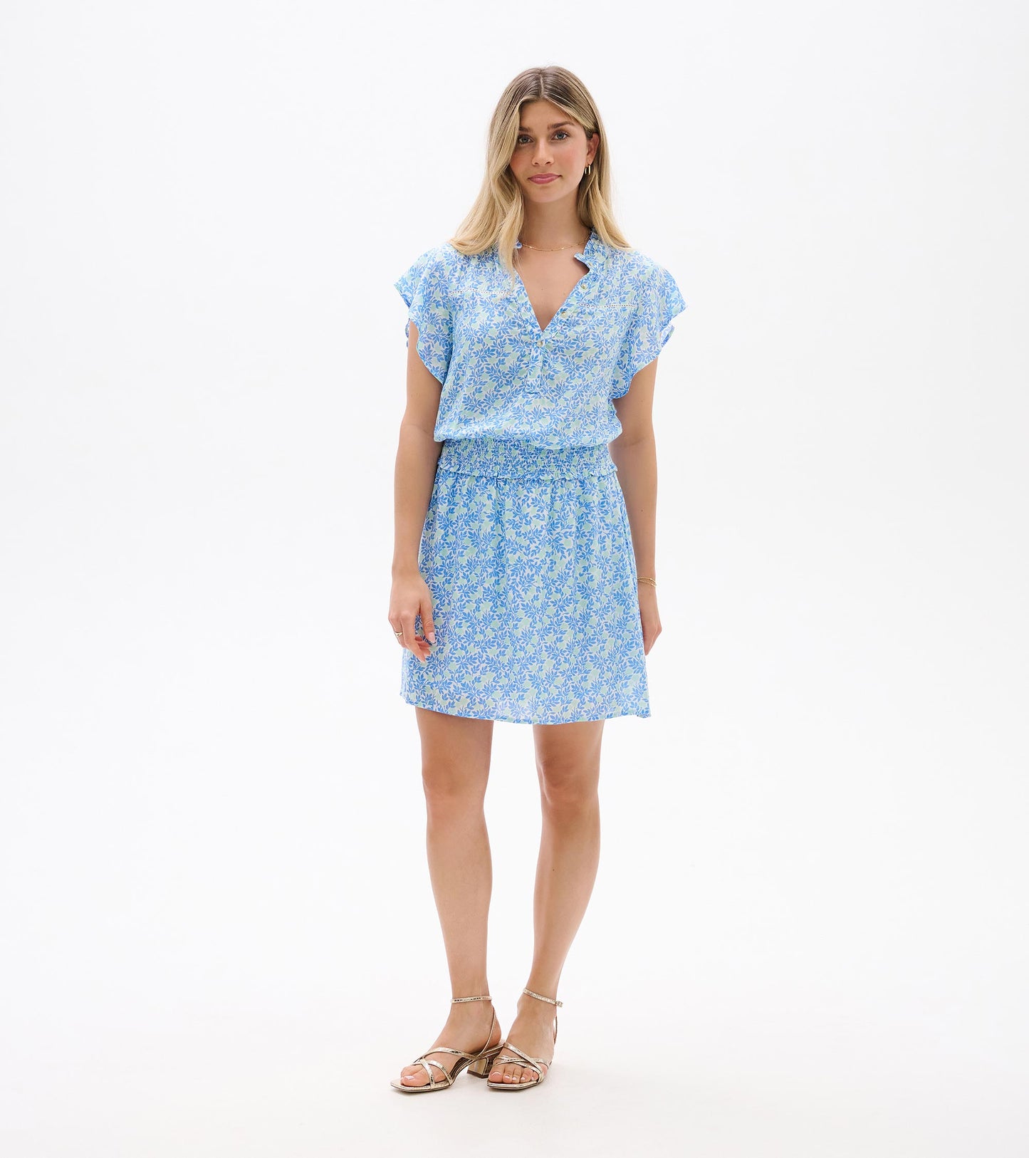Ava Dress - Mini Vines