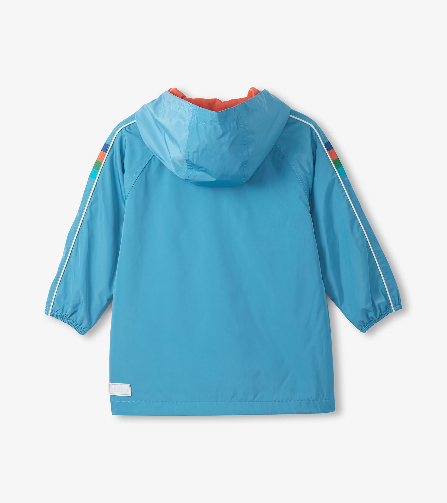 Boys Niagara Blue Jersey Lined-Rain Jacket