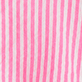 View Girls Pink Seersucker Garden Dress - Pink and white vertical striped pattern